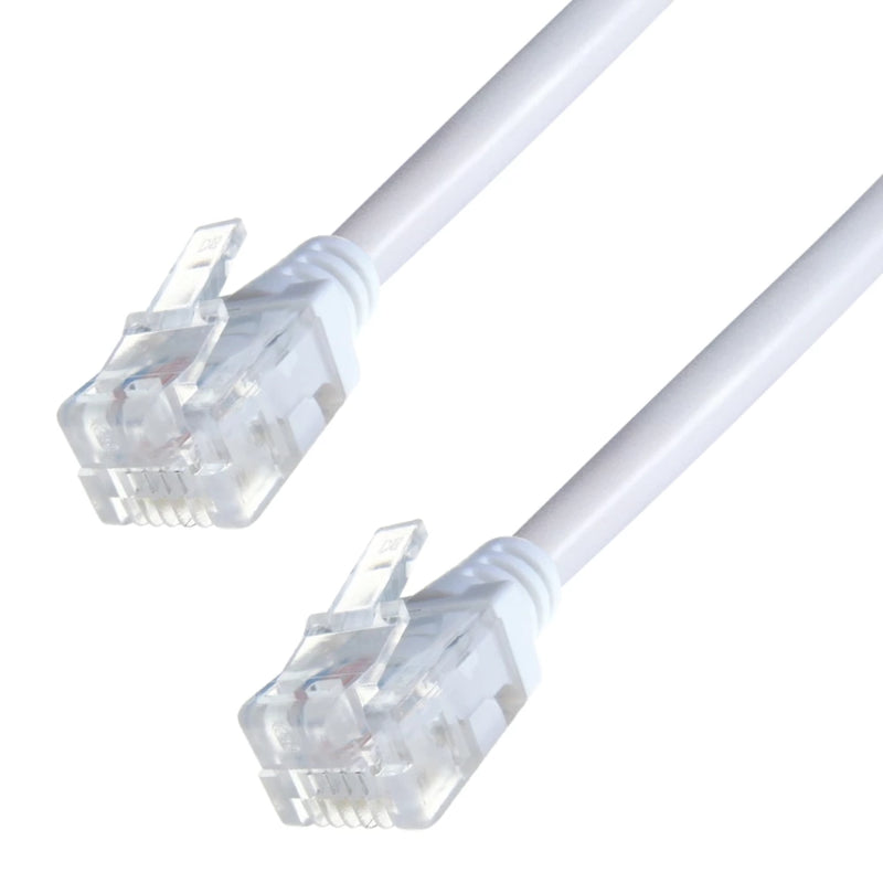 White ADSL cable