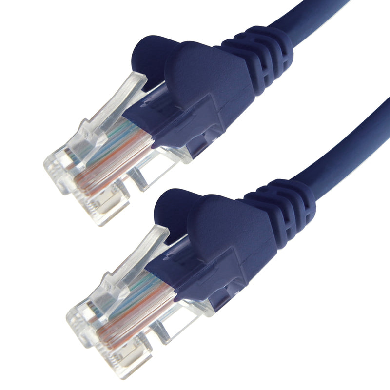 Patchlead Data Cable Pack of 10. RJ45 CAT6 UTP Stranded Flush Moulded LS0H Network Cable - 24AWG (10 cables per pack)