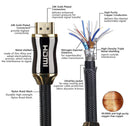 Inside the Gold Chrome HDMI Cable