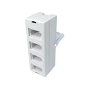 4 Way Line Splitter Adaptor 