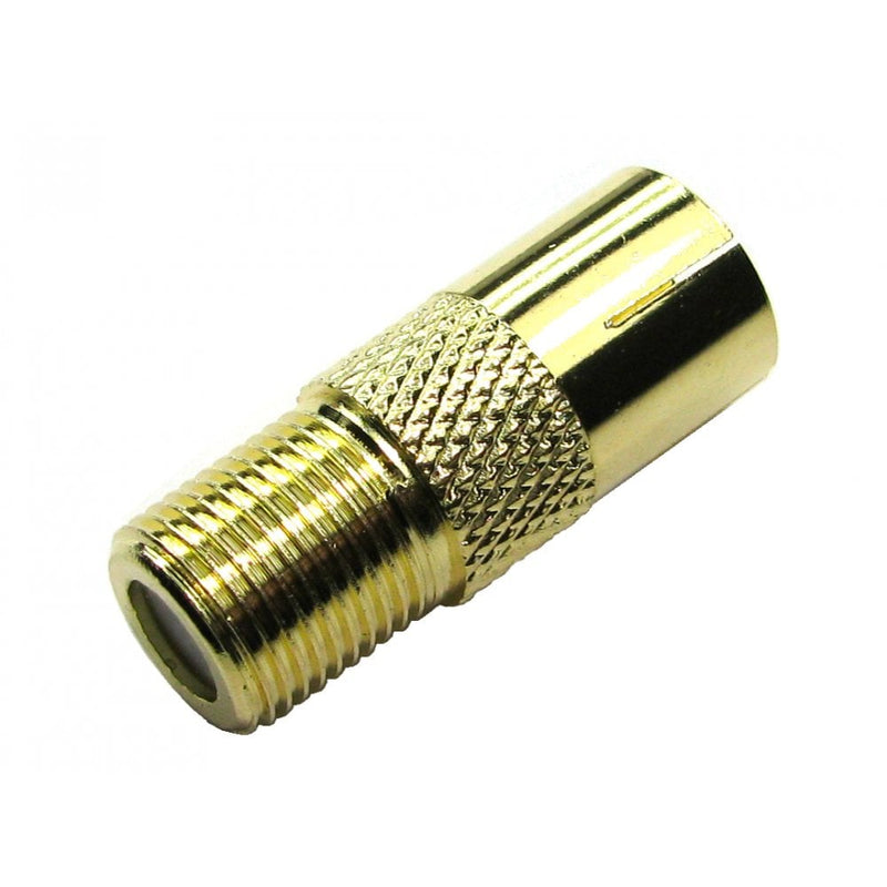 F Type (female) to TV Aerial (female) Adapter