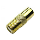 F Type (female) to TV Aerial (male) Adapter