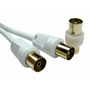 TV Extension Cable (M-F) with Male Coupler